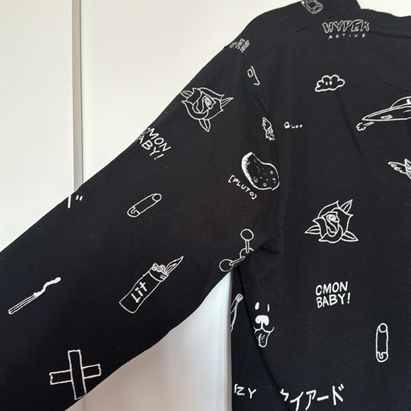 Forever 21 Men’s Quirky Graphic Sweater Size XL - Picture 4 of 5